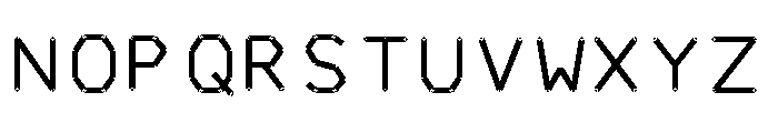 DIGIZE Gothic Crown Regular Font UPPERCASE