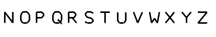 DIGIZE Gothic Crown Regular Font LOWERCASE