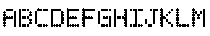 DIGIZE Gothic Shadow Regular Font UPPERCASE