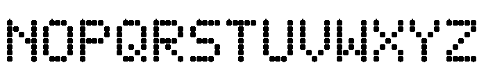 DIGIZE Gothic Shadow Regular Font UPPERCASE
