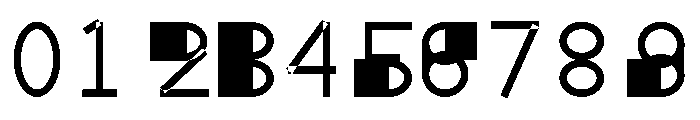 DIGIZE Montclair Regular Font OTHER CHARS