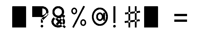 DIGIZE Montclair Regular Font OTHER CHARS