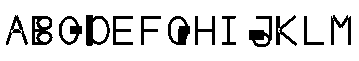 DIGIZE Montclair Regular Font UPPERCASE