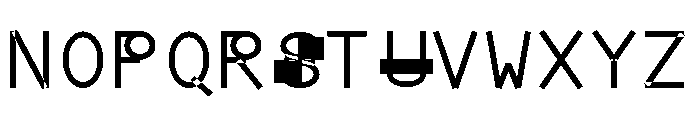 DIGIZE Montclair Regular Font UPPERCASE