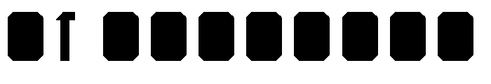 DIGIZE Varsity Forge Regular Font OTHER CHARS
