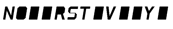 DIGIZE Varsity Forge Slant Font UPPERCASE