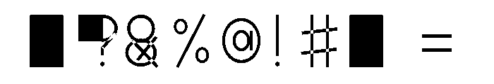 DIGIZE Versailles Regular Font OTHER CHARS