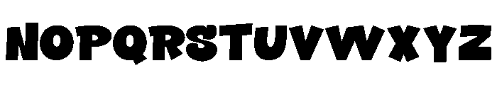 DIKCEN KOMIK Font UPPERCASE