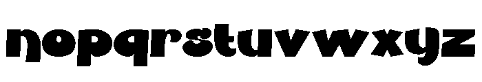 DIKCEN KOMIK Font LOWERCASE