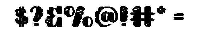 DINO ISLAND Font OTHER CHARS