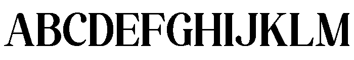 DIORENZA-Regular Font UPPERCASE