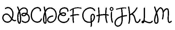 DIPARO Font UPPERCASE