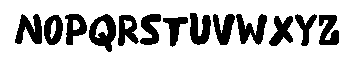 Diaglosis Regular Font UPPERCASE