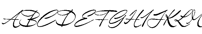 Dialetika Italic Font UPPERCASE