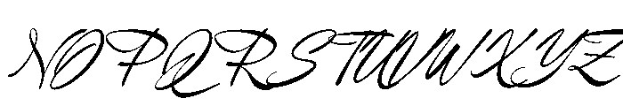 Dialetika Italic Font UPPERCASE