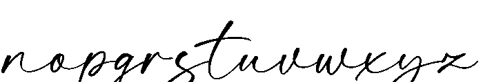Dialtones Regular Font LOWERCASE