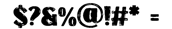 Diamond_Luxury Font OTHER CHARS