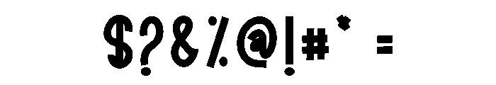 Diamond1 Font OTHER CHARS