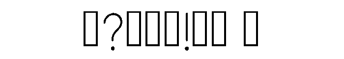 Diane Regular Font OTHER CHARS