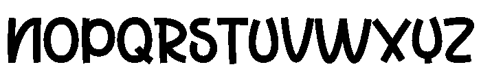 Diary March Font LOWERCASE
