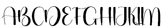 Diary1 Font UPPERCASE
