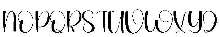 Diary1 Font UPPERCASE