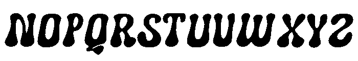 Diascia Font UPPERCASE