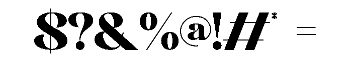 Dibali Regular Font OTHER CHARS