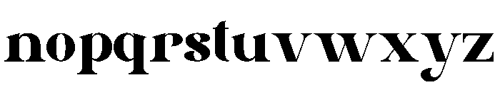 Dibali Regular Font LOWERCASE