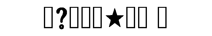 Dibet Regular Font OTHER CHARS