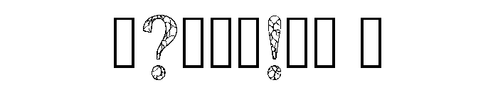 Diceu Regular Font OTHER CHARS