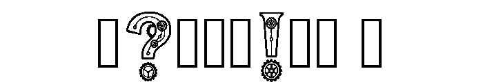 Dicru Regular Font OTHER CHARS