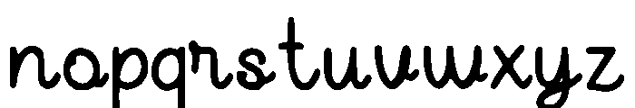 Didot Font LOWERCASE