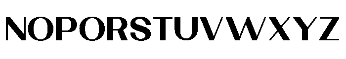 Dietary Black Expanded Font UPPERCASE