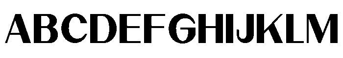Dietary Black Semi Expanded Font UPPERCASE