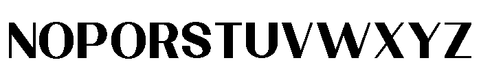 Dietary Black Semi Expanded Font UPPERCASE