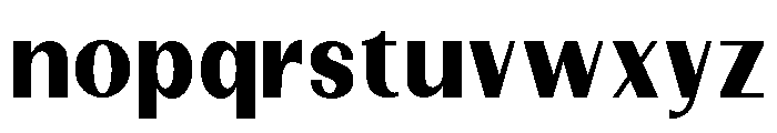 Dietary Black Font LOWERCASE