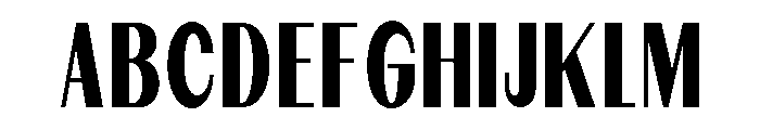 Dietary Bold Condensed Font UPPERCASE