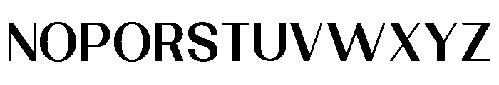 Dietary Bold Semi Expanded Font UPPERCASE