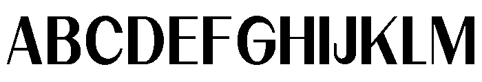 Dietary Bold Font UPPERCASE