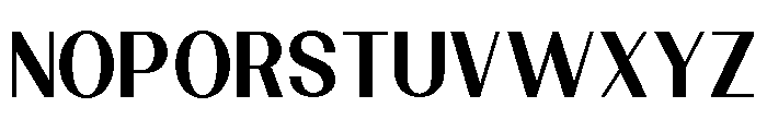 Dietary Bold Font UPPERCASE