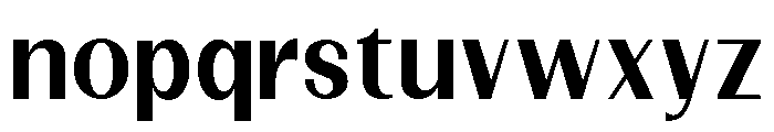 Dietary Bold Font LOWERCASE