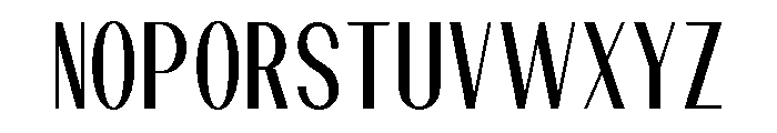 Dietary Condensed Font UPPERCASE