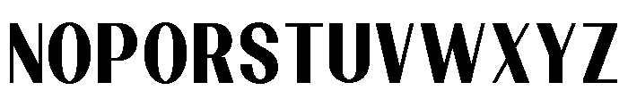 Dietary ExtBd SemiCond Font UPPERCASE