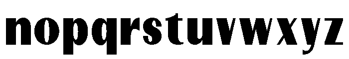 Dietary ExtBlk SemiCond Font LOWERCASE