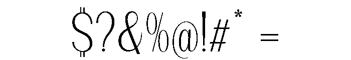 Dietary ExtLt SemiCond Font OTHER CHARS