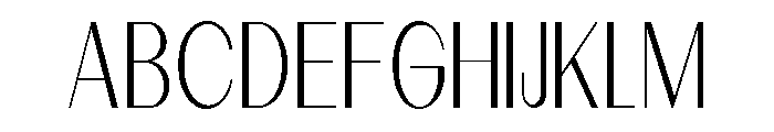 Dietary ExtLt SemiCond Font UPPERCASE