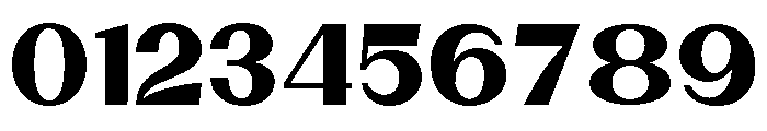 Dietary Extra Black Expanded Font OTHER CHARS