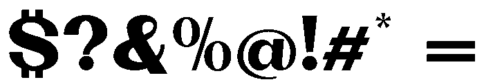 Dietary Extra Black Expanded Font OTHER CHARS