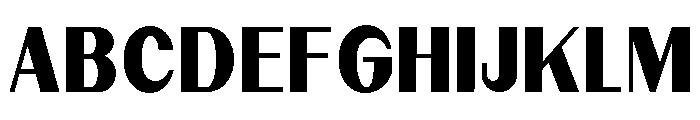 Dietary Extra Black Font UPPERCASE